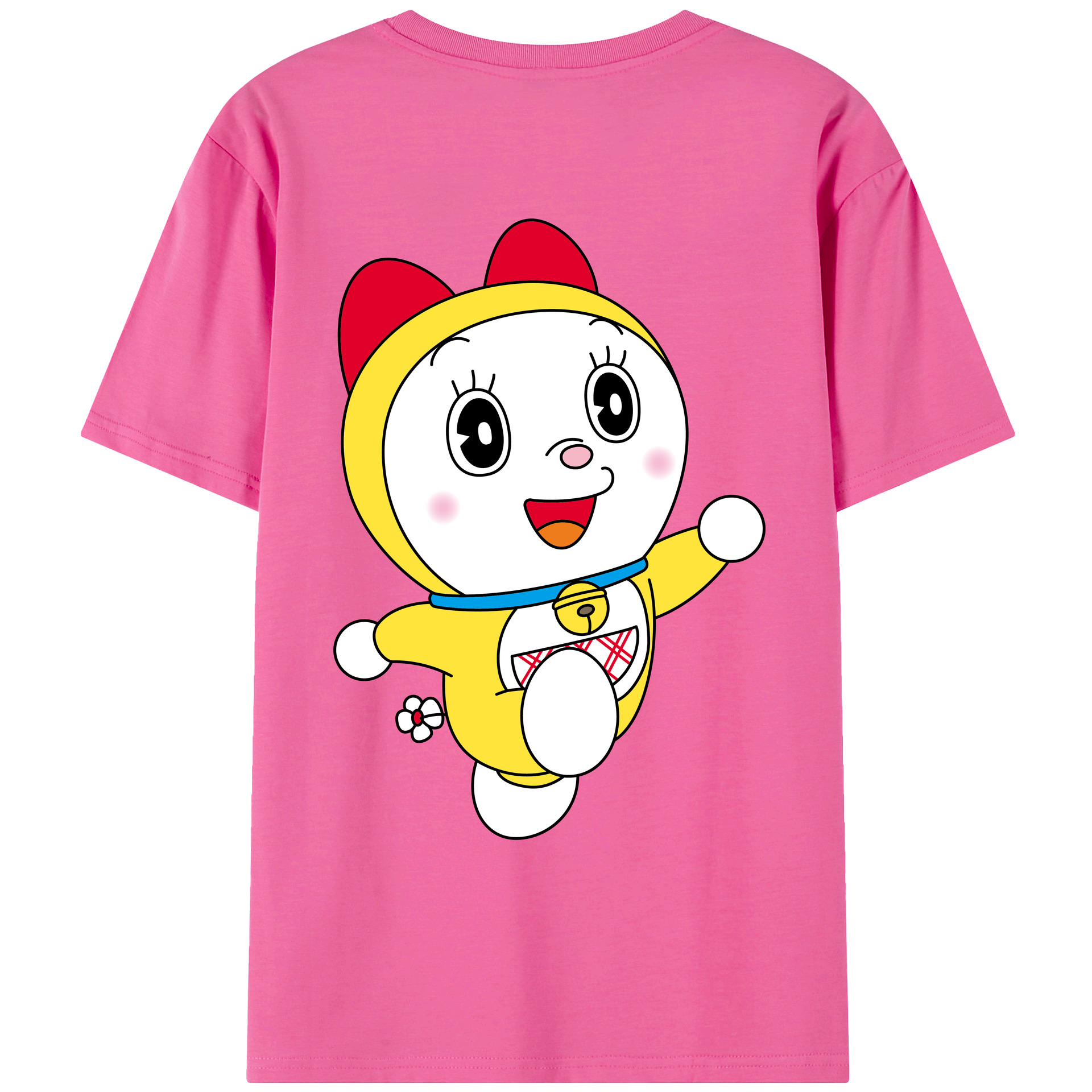 （画像用） ドラえもん ドラミ Doraemon Dorami レディース半袖Tシャツ(バックプリント)